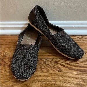 Toms Tweed Shoe, Size 8.5